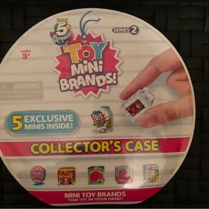 NEW Mini Brands 5 surprise Exclusive Minis with Collector’s Case Series 2